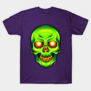 Green skull T-Shirt